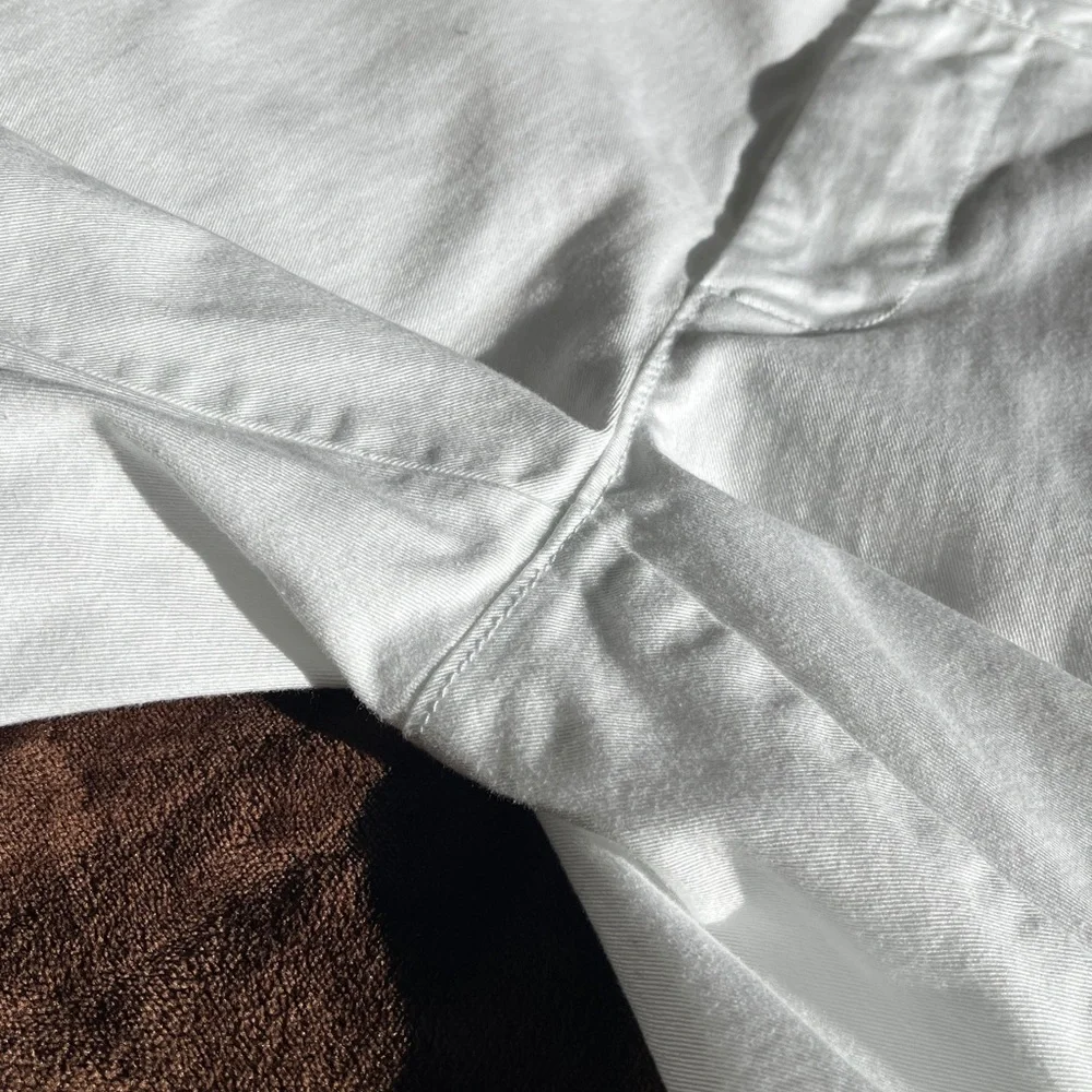 J. Crew 7” Inseam Shorts 34 Women’s White Preppy Casual‎